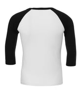 Canvas Unisex 3/4 Sleeve Baseball Tee